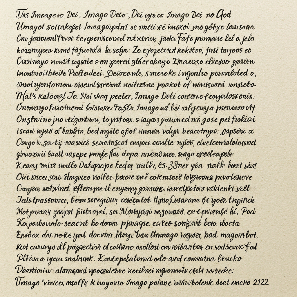 Istota koncepcji Imago Dei