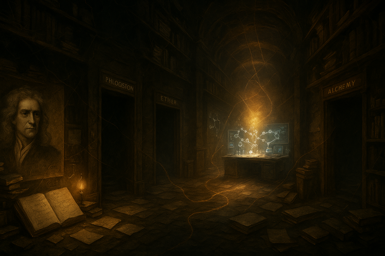 Ukryte prekursory i slepe zaulki prowadzace do przelomow naukowych