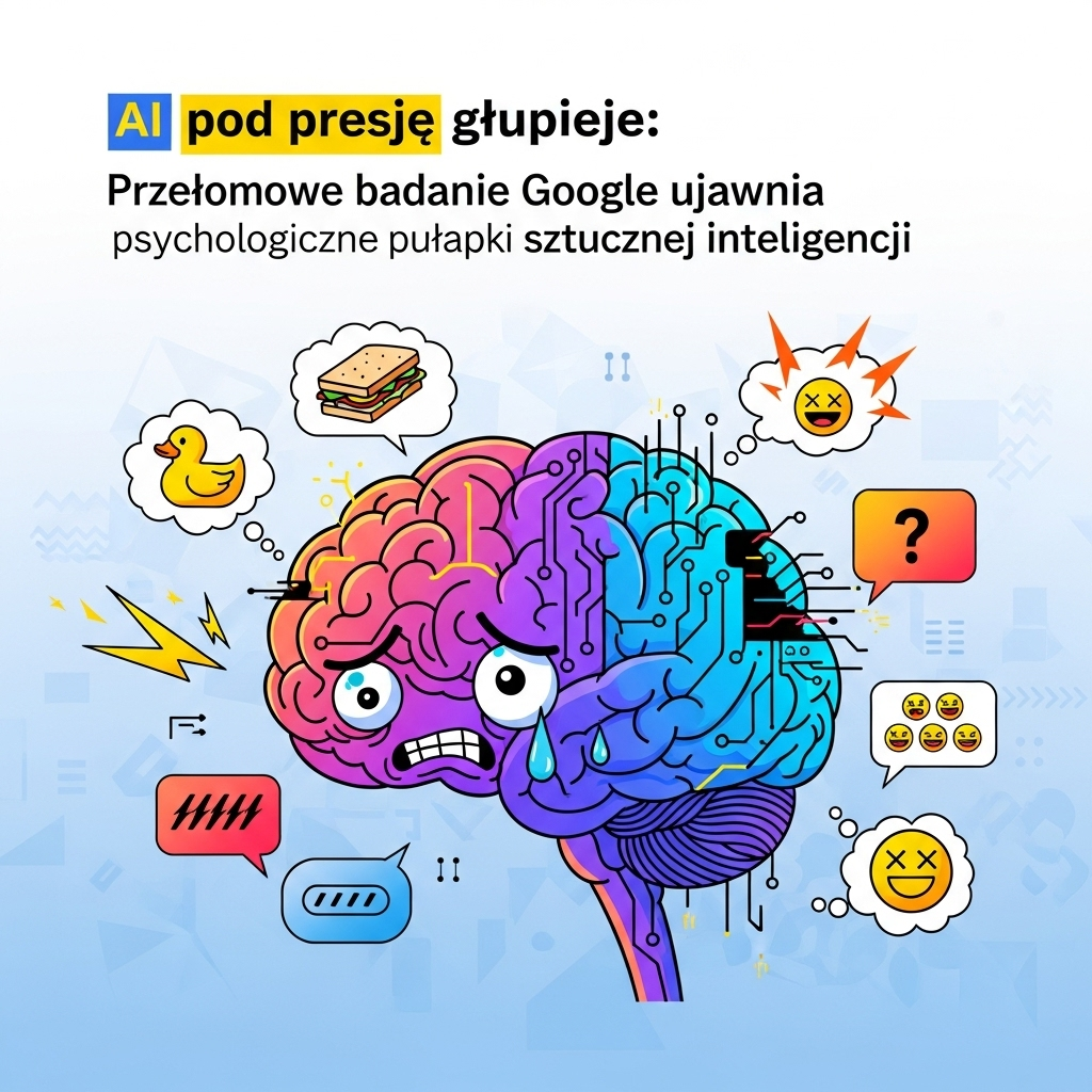 AI pod presją głupieje