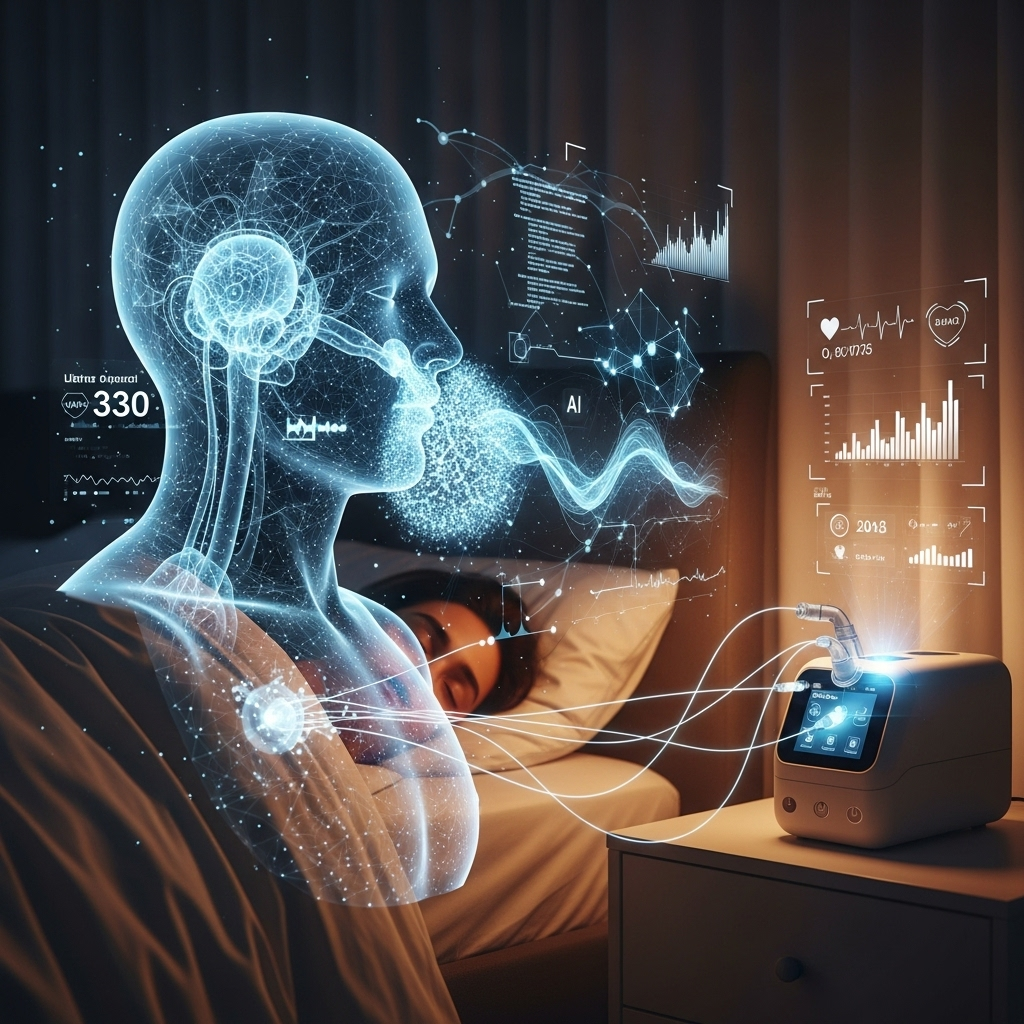 AI w leczeniu bezdechu sennego: Cyfrowa rewolucja w twojej sypialni