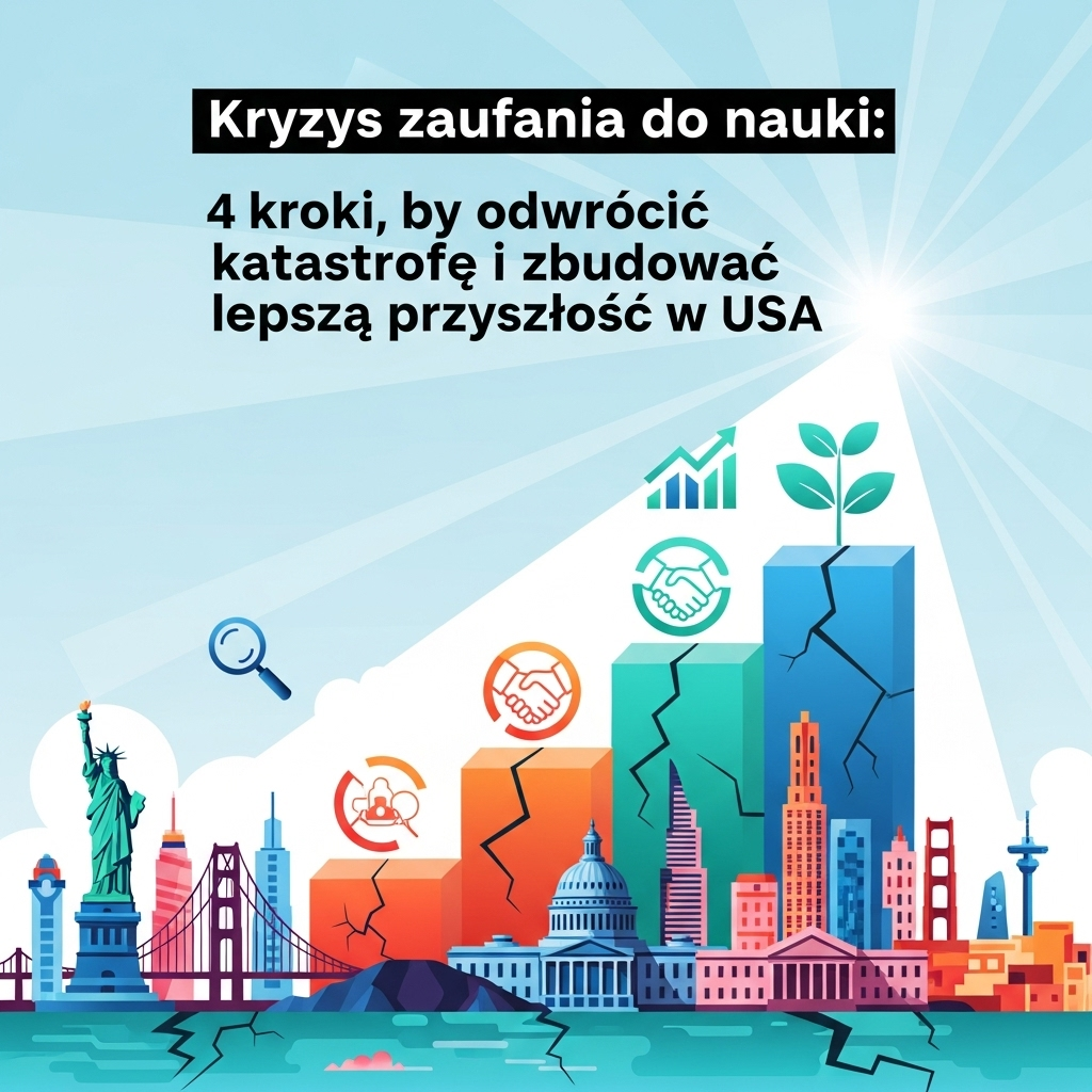 Kryzys zaufania do nauki: 4 kroki, by odwrócić katastrofę i zbudować lepszą przyszłość w USA