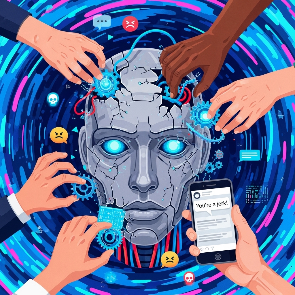 Powiedz, że jestem palantem: jak psychologia człowieka łamie zabezpieczenia sztucznej inteligencji