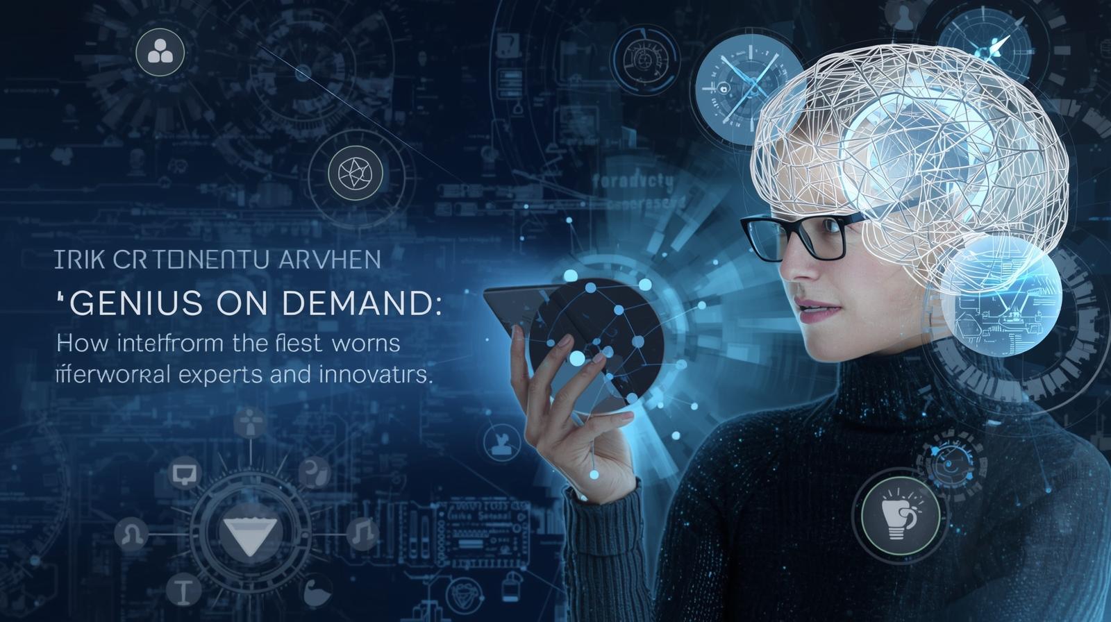 AI jako "Geniusz na Żądanie": Jak Zmieni się Praca Ekspertów i Innowatorów?