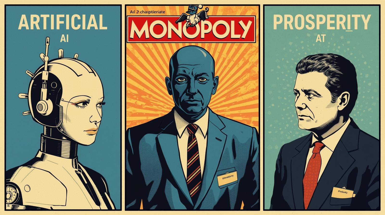 Sztuczna Inteligencja, Monopol i Dobrobyt: Jak AI Może Obniżyć Twoją Płacę