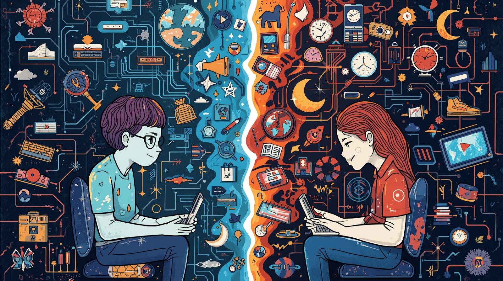 Cyfrowy Swiat Nastolatkow_ Raport NASK Ujawnia Przepasc Miedzy Dziecmi a Rodzicami