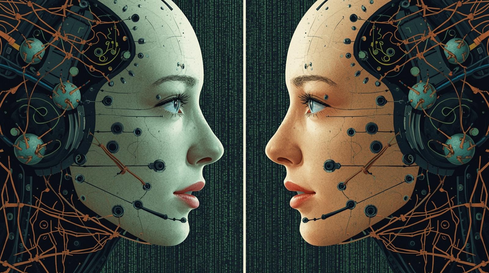 Gosy AI Nie do Odroznienia od Ludzkich_ Badanie Ujawnia Prawde o Klonach