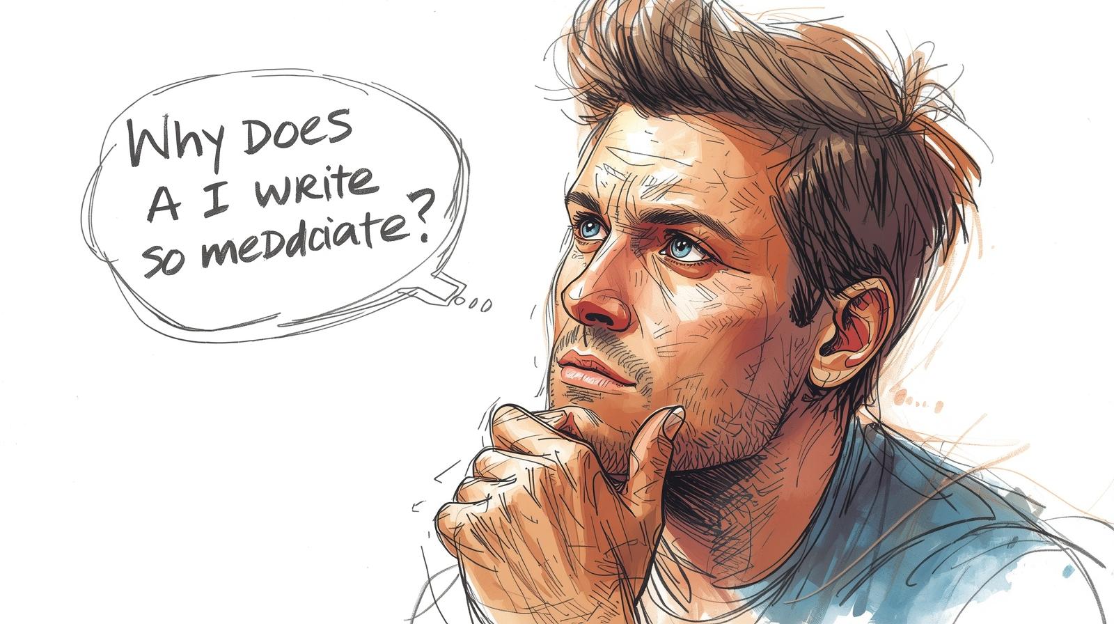 Dlaczego AI pisze tak przecietnie